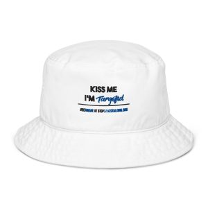 Gangstalking Awareness "Kiss Me" Bucket Hat